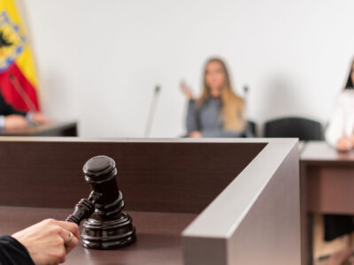 Closeup shot of a lawyer who made his decision in the court A closeup shot of a lawyer who made his decision in the court